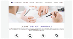 Desktop Screenshot of cabinet-bahmad.com