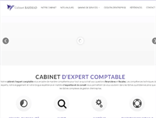 Tablet Screenshot of cabinet-bahmad.com